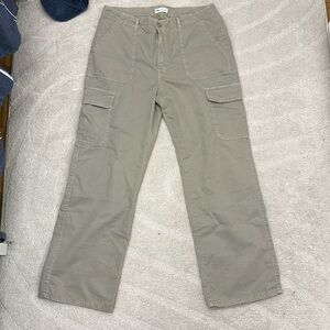 Zara taupe coloured cargos EUR 45 US 14
